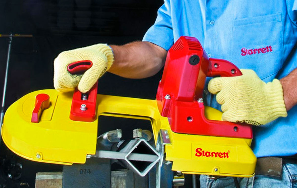 Maquina de serra de fita portátil starrett - Portela Indústria