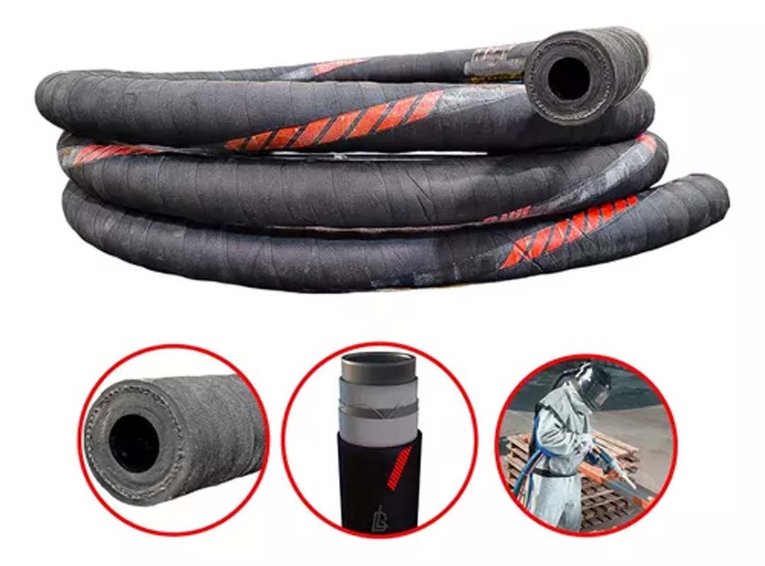 o que é uma Mangueira Jato de Areia - Portela Indústria