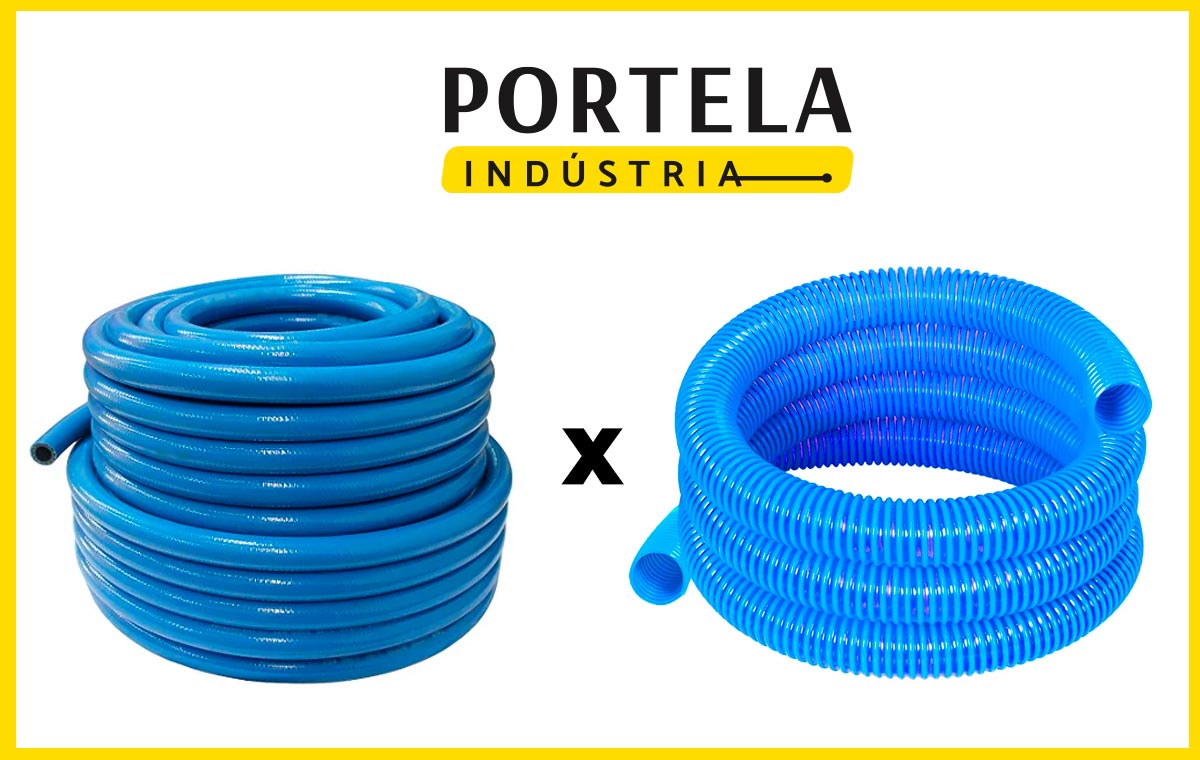 MANGUEIRA ALTA PRESSÃO VERSUS MANGUEIRA SUCÇÃO