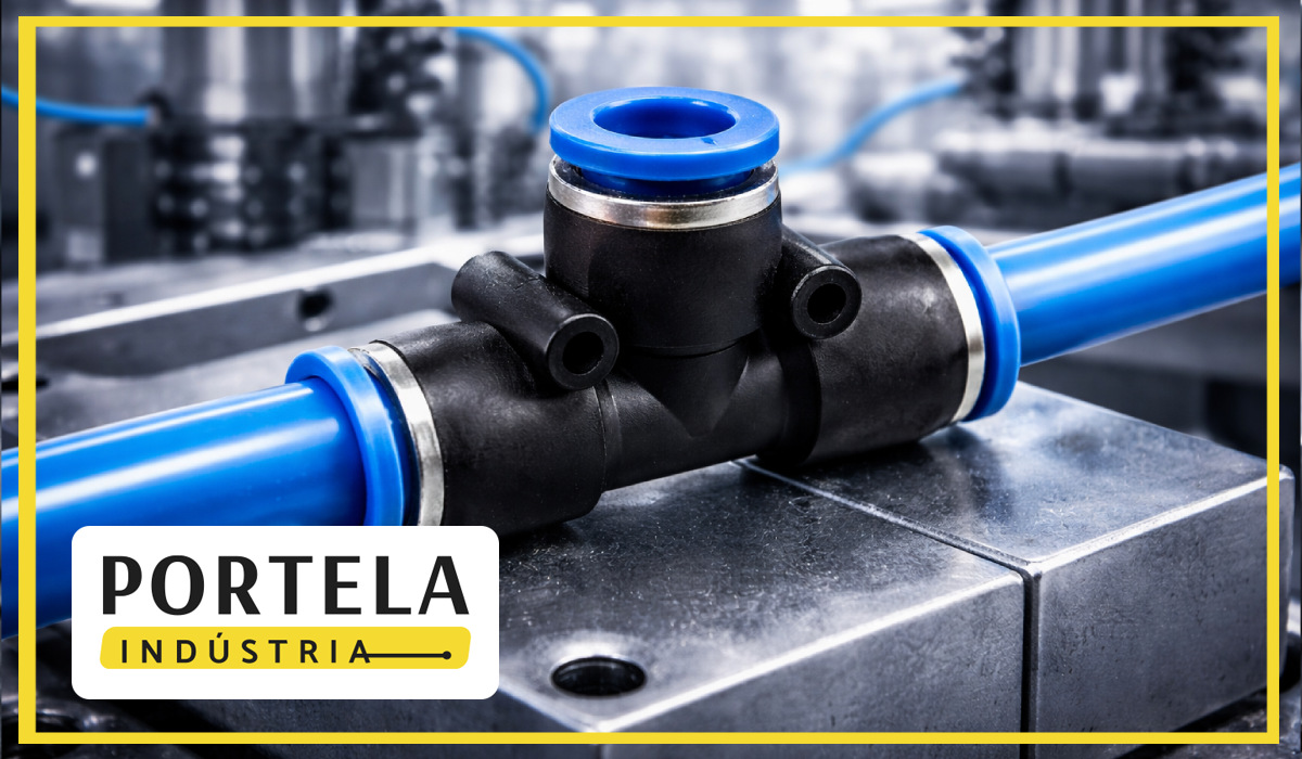 Conexões pneumáticas rápidas