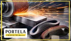 Lixas de cinta para metalurgia: como escolher o grão e o costado ideal