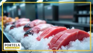 Serra fita para peixaria: como cortar pescado congelado sem perdas